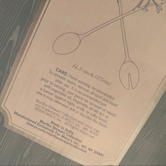Martha Stewart salad servers - Picture 7 of 10